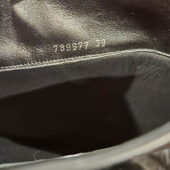 Alexander McQueen Armadillo over the knee black leather boots size 39 - Picture 7 of 9